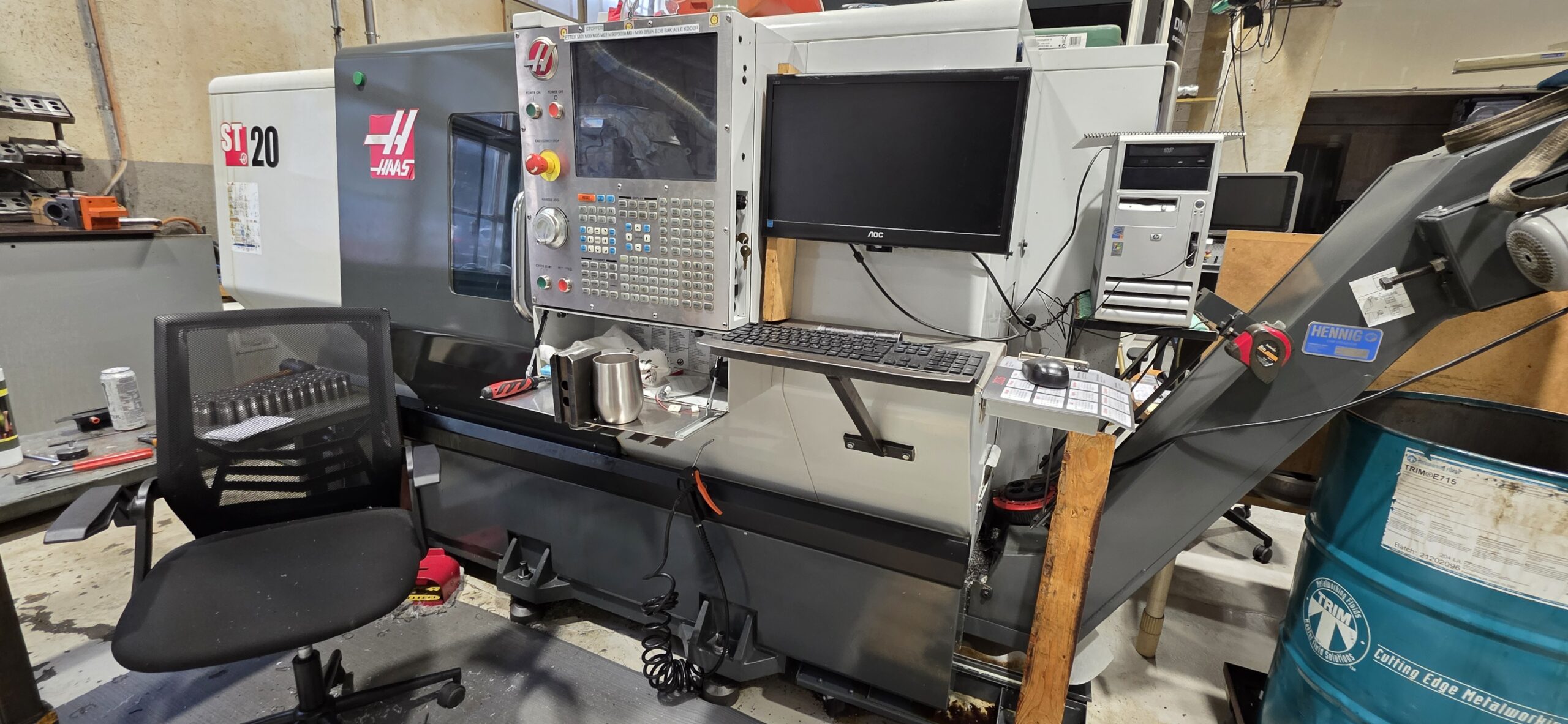 HAAS ST 20 CNC Dreiebenk HAAS ST-20 – CNC Turning Center