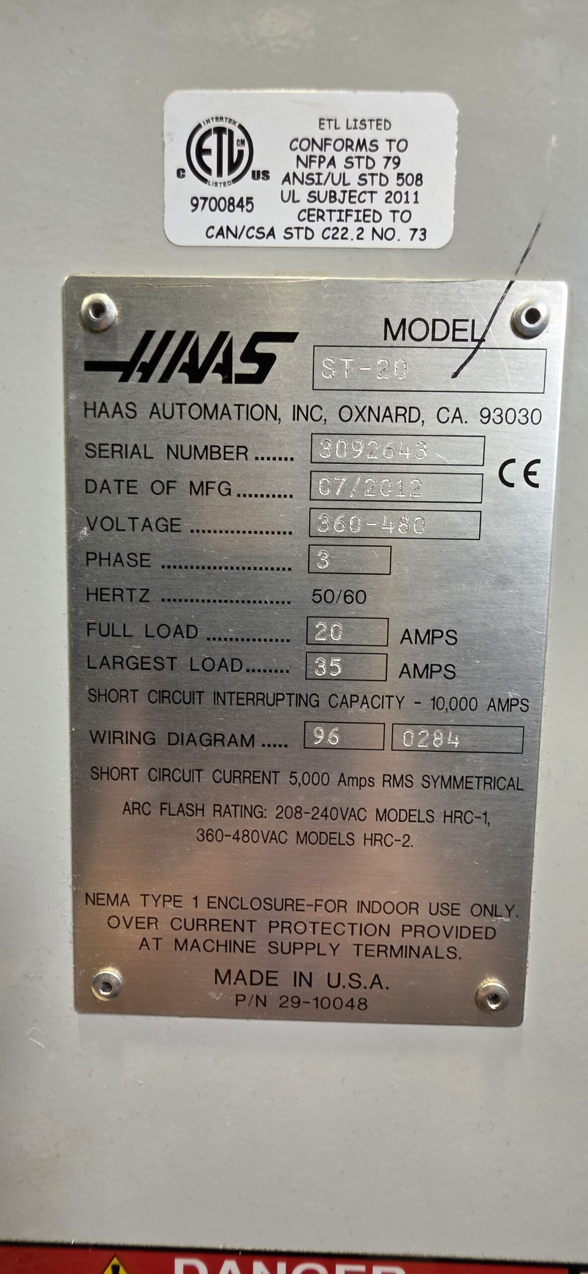 HAAS ST 20 CNC Dreiebenk HAAS ST-20 – CNC Turning Center - Bilde 3